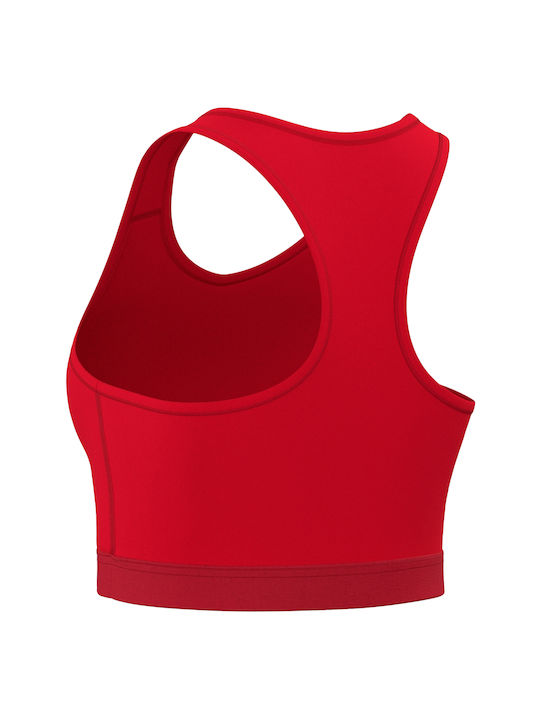 Macron Women's Sports Bra without Padding Red