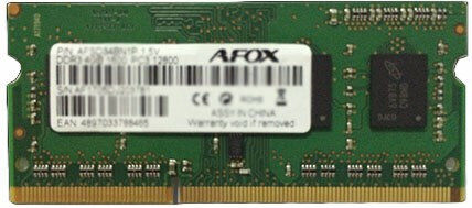Afox DDR4 με Module 1x8GB και Ταχύτητα 2666 για Laptop