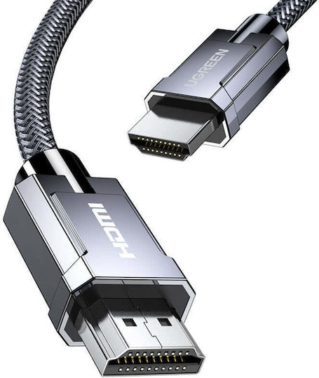 Ugreen HDMI 2.1 Ultra High Speed 48Gbps 4K 120Hz HDR VRR Cable HDMI Male - HDMI Male 1.5m Gray