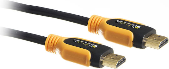 Libox HDMI-Kabel Männlich - HDMI-Männlich 1,5m Gelb