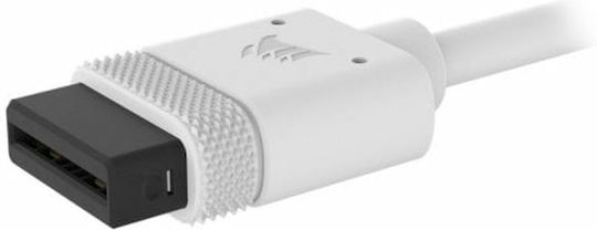Corsair Icue Link Cable Kit With Straight Connectors, White Alb