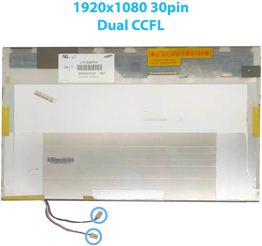 Monitor 16" 1920x1080 30 Pin for Laptop Acer Aspire 6935