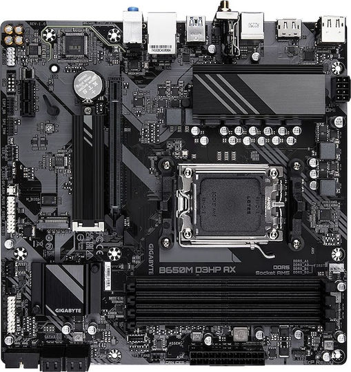 Gigabyte B650M D3HP AX rev. 1.0 Wi-Fi Motherboard Micro ATX with AMD AM5 Socket
