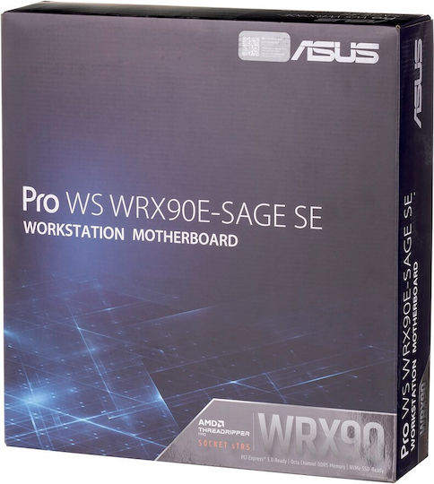 Asus PRO WS WRX90E-SAGE Motherboard Micro ATX with AMD TR5 Socket