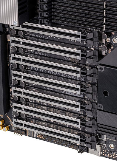 Asus PRO WS WRX90E-SAGE Motherboard Micro ATX with AMD TR5 Socket