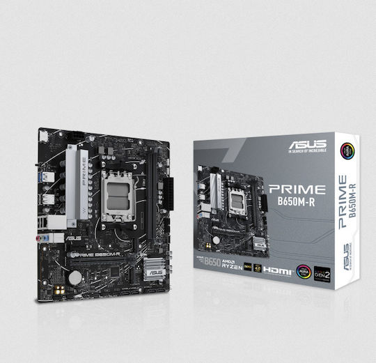 Asus PRIME B650M-R Motherboard Micro ATX with AMD AM5 Socket
