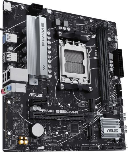 Asus PRIME B650M-R Motherboard Micro ATX with AMD AM5 Socket