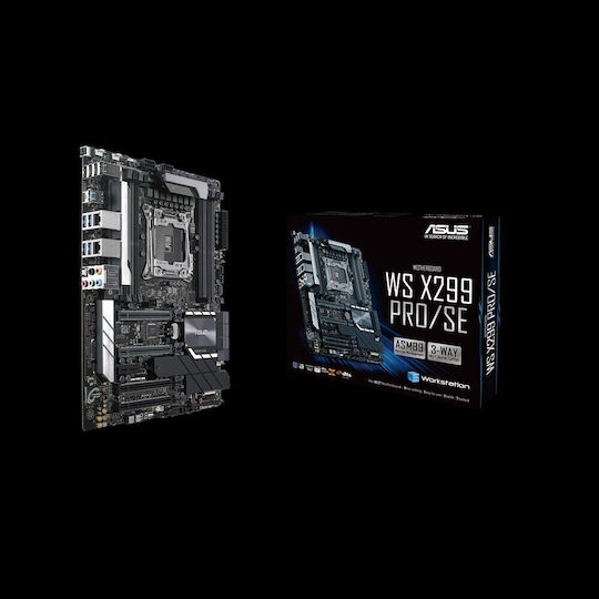 Asus WS X299 Pro/SE Дънна Платка ATX с Intel 2066 Сокет 90SW00A0-M0EAY0