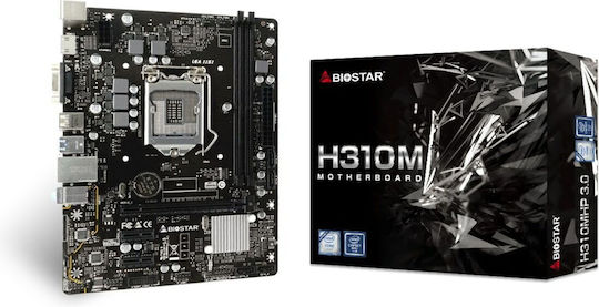 Biostar H310MHP rev. 7.x Motherboard Micro ATX με Intel 1151 Socket