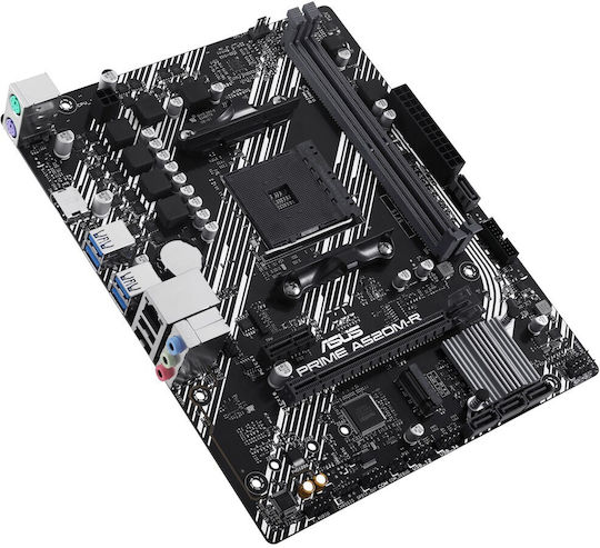 Asus PRIME A520M-R Motherboard Micro ATX με AMD AM4 Socket 90MB1H60-M0EAY0