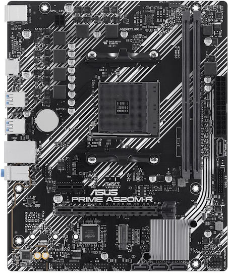 Asus PRIME A520M-R Motherboard Micro ATX με AMD AM4 Socket 90MB1H60-M0EAY0