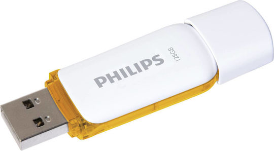 Philips Snow Edition 128GB USB 2.0 Stick Πορτοκαλί
