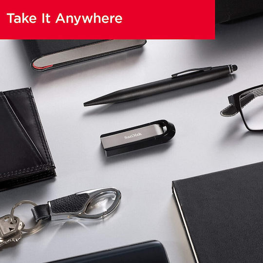 Sandisk Extreme Go 64GB USB 3.2 Stick Γκρι
