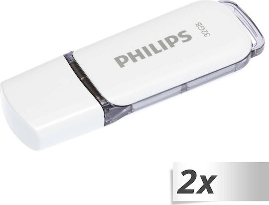 Philips Snow 32GB USB 2.0 Stick Gray