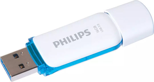 Philips Snow Edition 16GB USB 3.0 Stick Μπλε