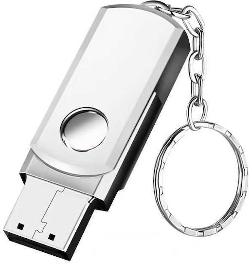 64GB USB 2.0 Stick Ασημί
