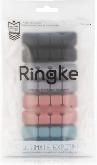 Ringke ACOR0001 Kabelclips-Organizer 4Stück Mehrfarbig