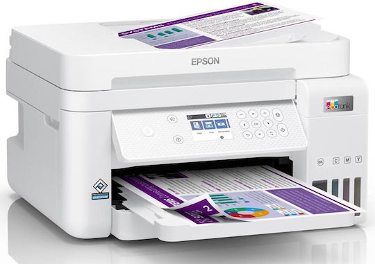 Epson EcoTank L6276 Έγχρωμο Πολυμηχάνημα Inkjet με WiFi και Mobile Print