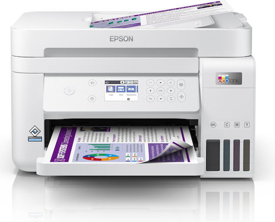 Epson EcoTank L6276 Έγχρωμο Πολυμηχάνημα Inkjet με WiFi και Mobile Print