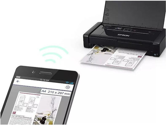 Epson WorkForce WF-110W Color Imprimantă Ιnkjet cu WiFi și Mobile Print