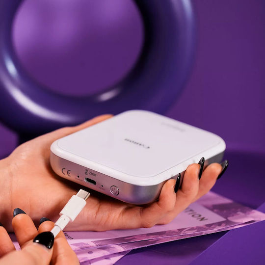 Canon Zoemini 2 Zink Photo Printer with Bluetooth White