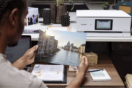 Canon Pixma TS8751 Έγχρωμoς Εκτυπωτής Inkjet με WiFi και Mobile Print 6152C026
