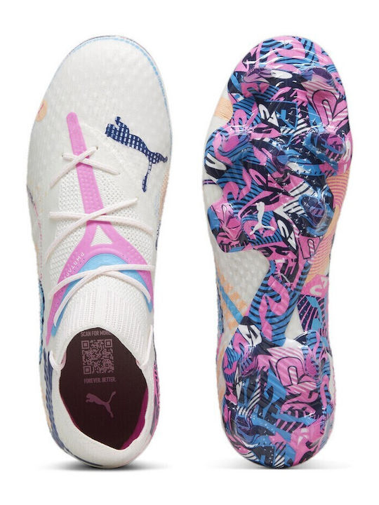 PUMA Future 7 Ultimate Vol. Up Ποδοσφαιρικά Παπούτσια με Τάπες FG/AG Λευκά PUMA Future 7 Ultimate Vol. Up Ποδοσφαιρικά Παπούτσια με Τάπες FG/AG Λευκά