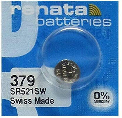 Renata 379/SR521SW Μπαταρία Silver Oxide Ρολογιών SR63 1.55V 1τμχ