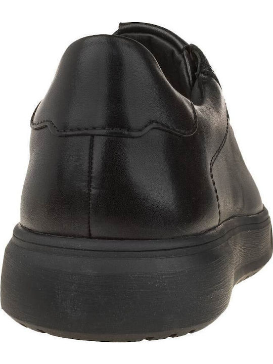 Men's Leather Casual Shoes Black