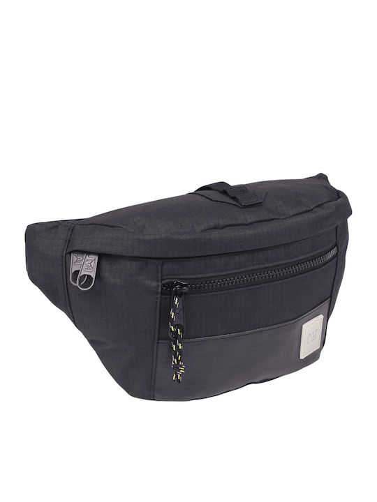 Herren Bum Bag Gürtel Schwarz