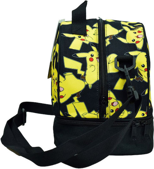Gim Pokemon Pikachu School Insulated Shoulder Lunch Bag 5lt Multicolour 20 x 15 x 21cm