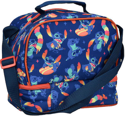 Gim Disney Stitch Ισοθερμική Θήκη Φαγητού 4.5lt Μπλε Μ20 x Π15 x Υ21cm