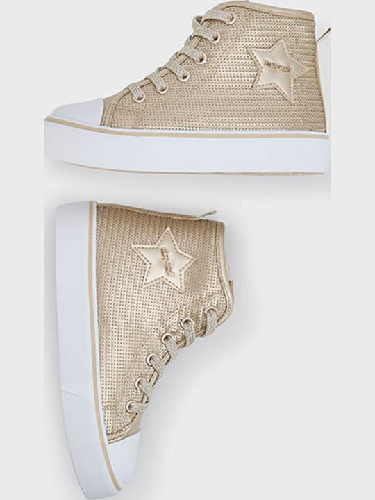 Kids Boots Gold
