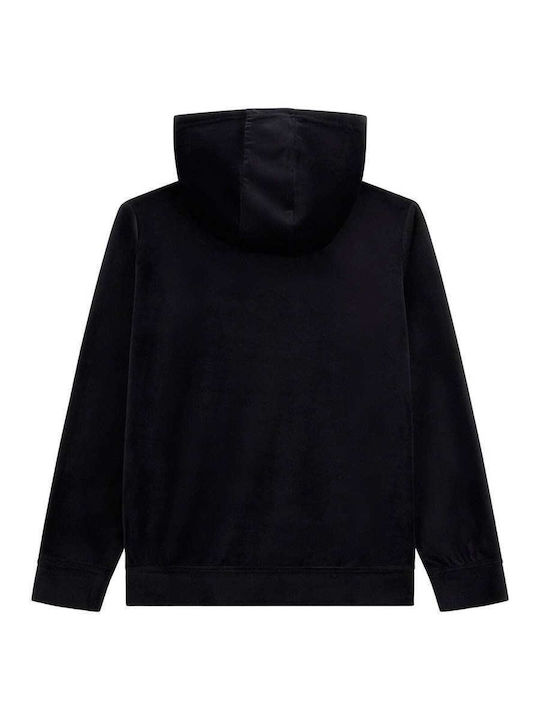 Guess Kinder Sweatshirt mit Kapuze black