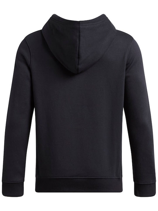 Kids Sweatshirt with Hood and Pockets Black Splash