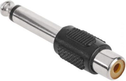 Tele Converter 6.3mm male to RCA female 1pcs AA-053