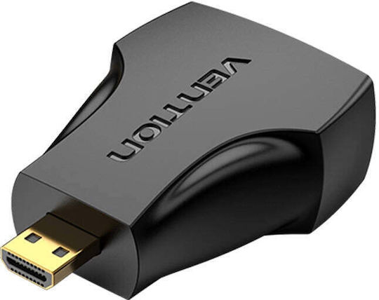 Vention Μετατροπέας micro HDMI male σε HDMI female 1τμχ AITB0