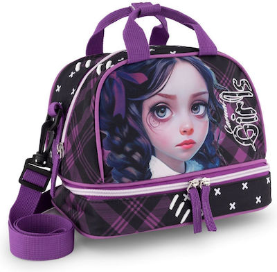 Casual Girls 241314 Graffiti Insulated Hand and Shoulder Lunch Bag