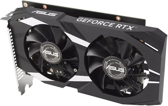 Asus GeForce RTX 3050 6GB GDDR6 Dual OC Κάρτα Γραφικών