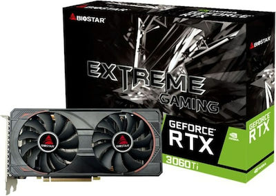 Biostar GeForce RTX 3060 Ti 8GB GDDR6 Κάρτα Γραφικών