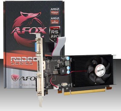 Afox Radeon R5 220 1GB GDDR3 Graphics Card