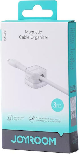 Joyroom JR-ZS368 Cable Clips 3pcs White