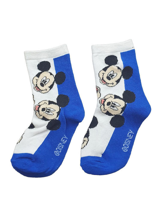 Disney Kindersocken Mickey White, Blue