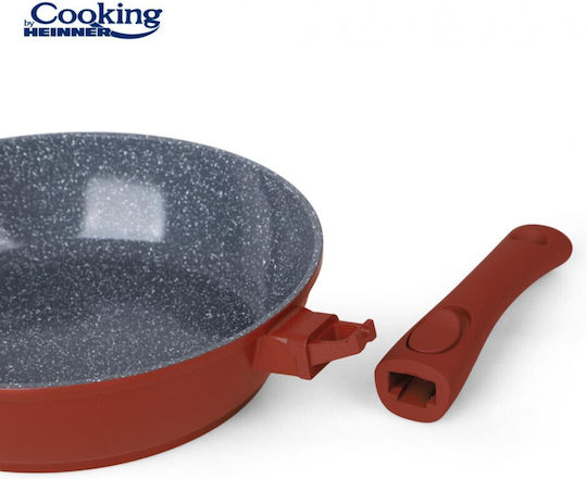 Heinner Calabria Pan Made of Cast Aluminum with Lid with Ceramic Coating 26cm