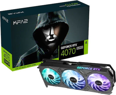 KFA2 GeForce RTX 4070 Super 12GB GDDR6X EX Gamer OC Placă Grafică