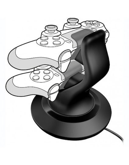 SpeedLink Βάση Φόρτισης για 2 χειριστήρια PS4 Μαύρη