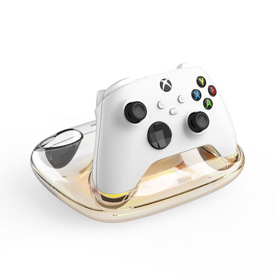8Bitdo Charging Station for 2 controllers XBOX One / Xbox Series X/S with LED lighting White