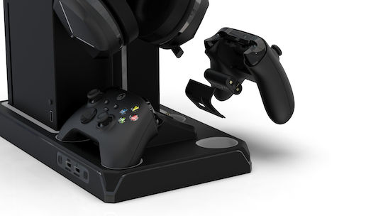 iMP Gaming Controller-Ladestation 2 Controller Xbox Series X/S mit LED-Beleuchtung Schwarz