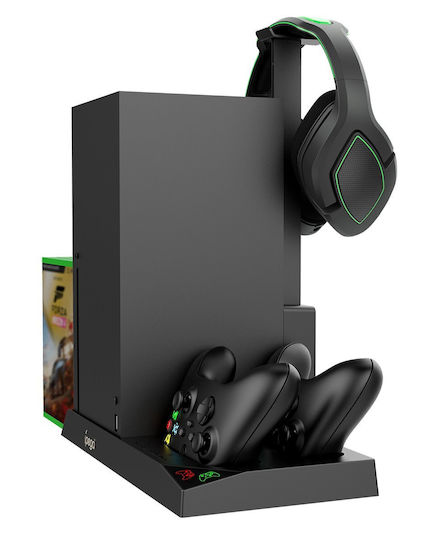 iPega XBX013 Controller-Ladestation 2 Controller Xbox Series X/S Schwarz