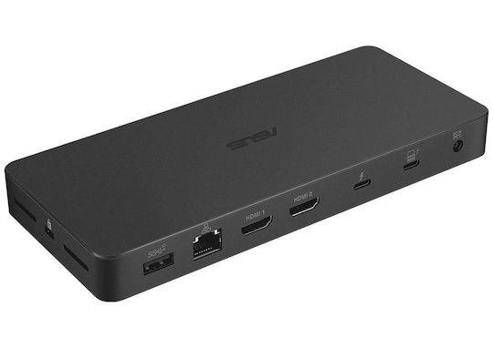 Asus Dock DC500 Dock Stație de andocare cu HDMI/DisplayPort 4K PD Ethernet Negru